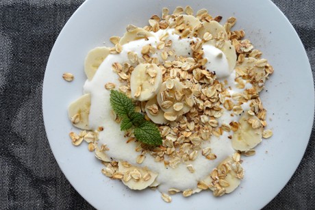 Bananenmüsli