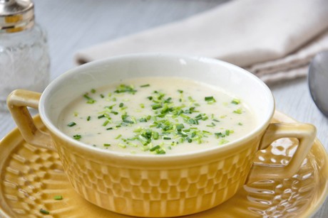 Schnittlauch-Obers-Suppe