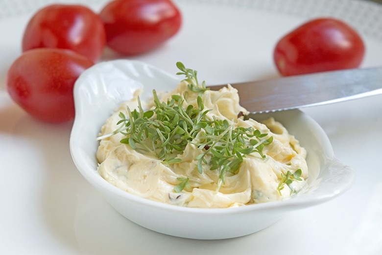Kresse - Butter mit Senfnote
