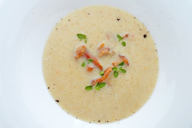Eierschwammerl-Suppe
