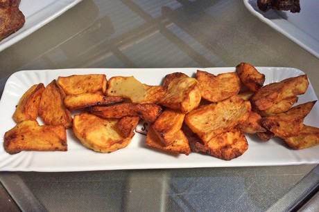Pikante Bratkartoffel aus der Heißluftfritteuse