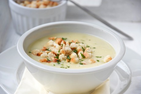 Kohlrabicremesuppe
