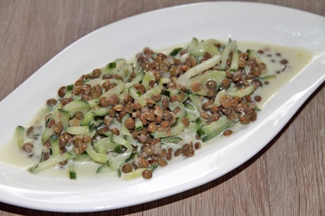 Gurken - Linsen - Salat