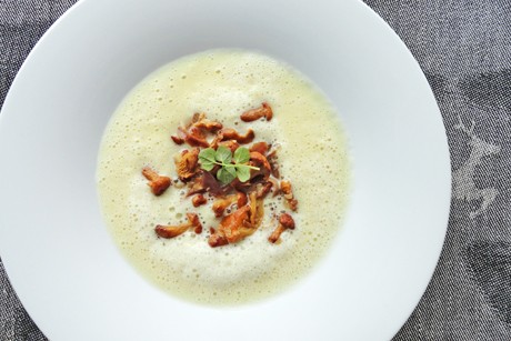 Kartoffelsuppe nach Jägerart