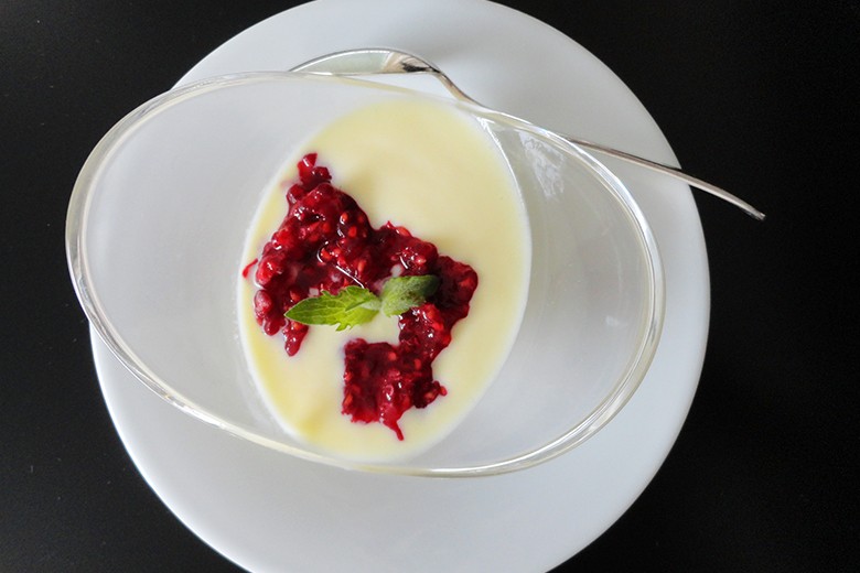Weißes Schokoladenmousse