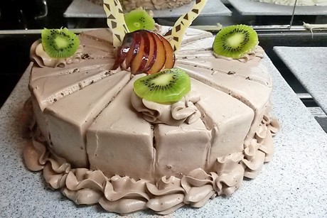 Schokolade-Kaffeecremetorte