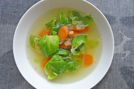 Schnelle herbstliche Gemüsesuppe