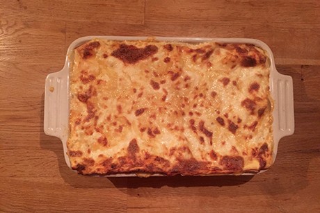 Eierschwammerl-Lasagne