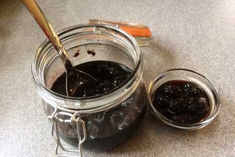 Sirup-Brombeeren
