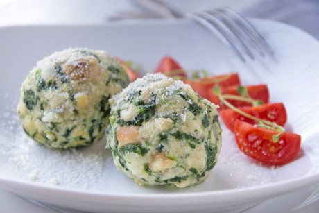 Spinatknödel