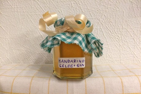 Mandarinengelee mit Gin