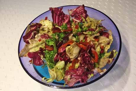 Gemischter Wintersalat