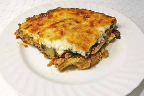 Moussaka mit Kartoffel