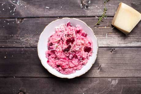 Rote Rüben Risotto