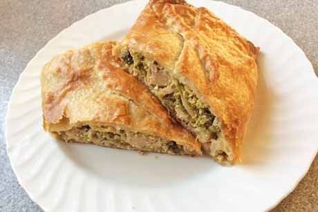 Kohl-Kartoffel-Strudel
