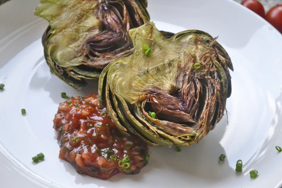 Gegrillte Artischocken