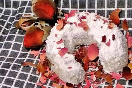 Vanillekipferl mit Rosenduft