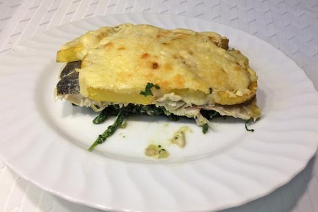 Fischfilet nach florentiner Art