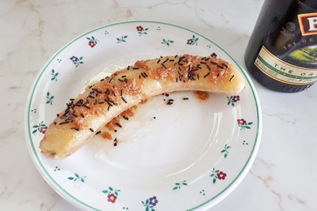 Bananen-Baileys-Dessert