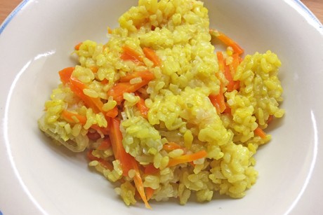Curry-Risotto