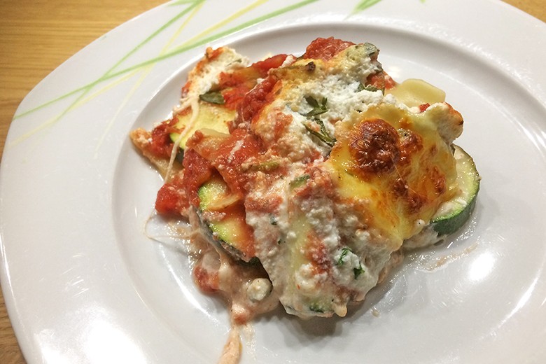 Tomaten-Zucchini-Lasagne