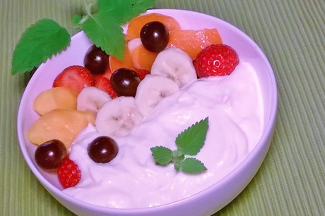Fünf-Früchte-Joghurt