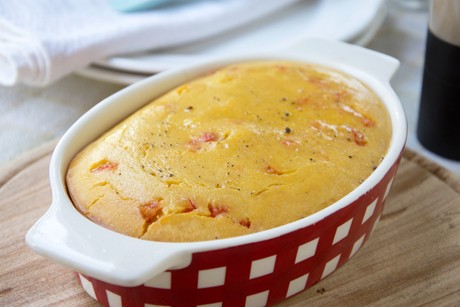 Polenta-Topfen-Auflauf