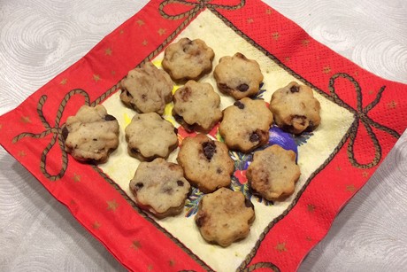 Kekse mit Schokostückchen