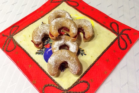 Gefüllte Vanillekipferl