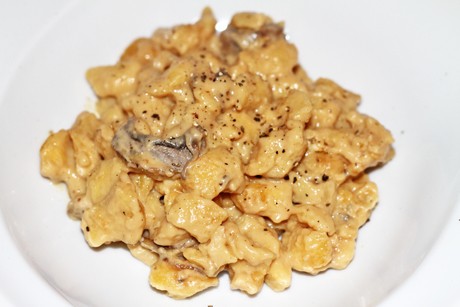 Champignon - Rahm - Käsespätzle