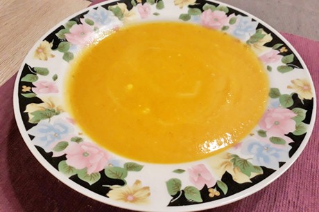 Kürbis-Karottensuppe