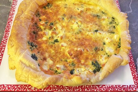 Quiche mit Käse