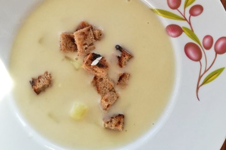 Erdäpfel-Rahmsuppe