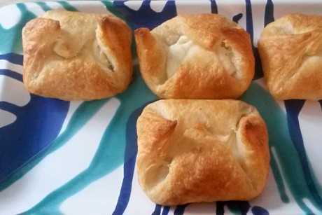 Schnelle Topfengolatschen