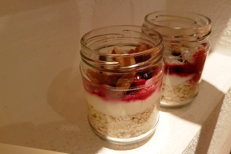 Overnight Oats aus Haferflocken