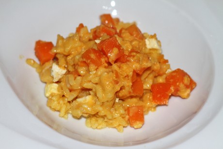 Kokos - Kürbis - Risotto