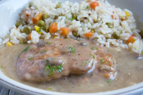 Omas Champignon-Schnitzel