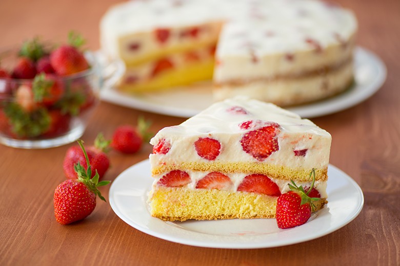 Erdbeer-Joghurt-Torte