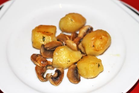 Champignon - Butter - Kartoffeln