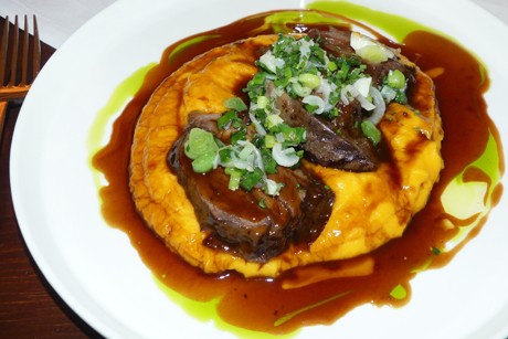 Rinderfilet in Rotweinsauce