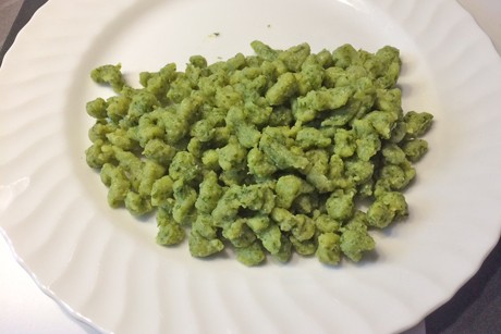 Spinatspätzle