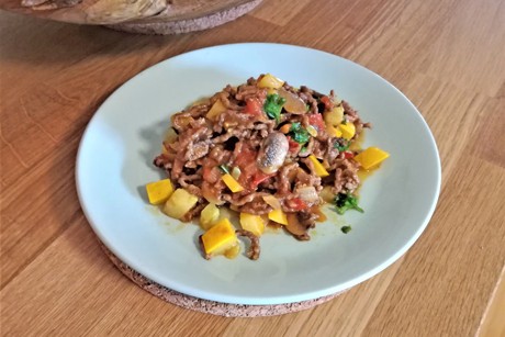Deftige Fleischpfanne