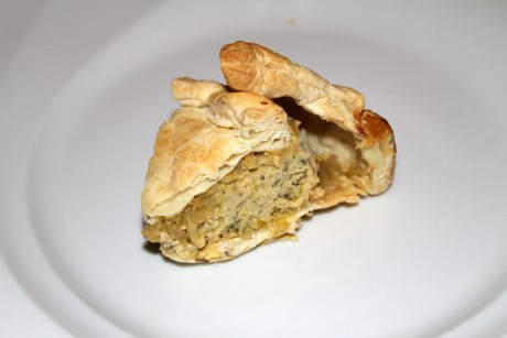 Lauch - Torte mit Huhn