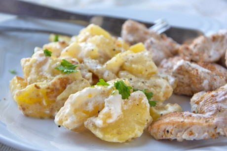 Sauerrahm-Kartoffeln