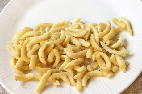 Topfenspätzle