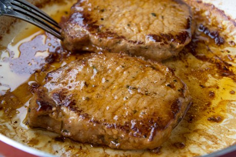 Mostviertler Schweinskoteletts