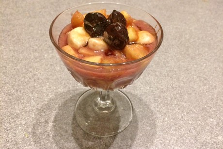 Jamaikanischer Obstsalat mit Pfiff