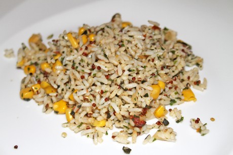 Bratreis mit Chili