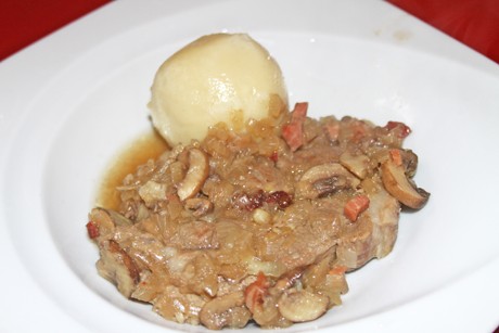 Schopfsteak nach Holzfäller-Art