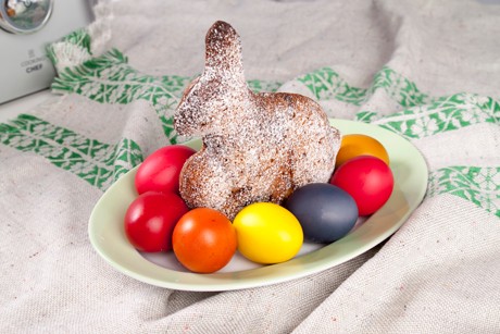 Osterhase Marmorkuchen